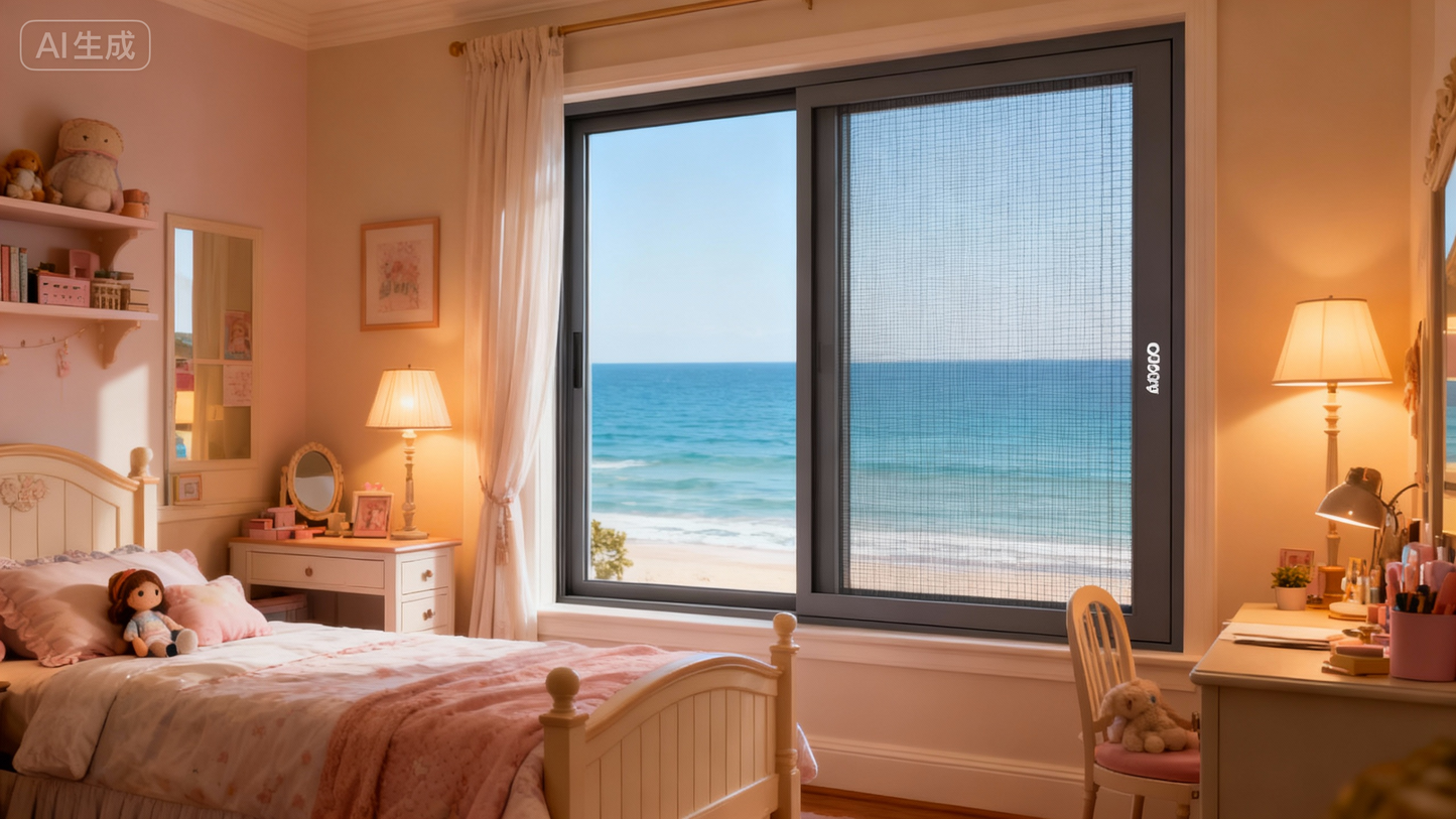 QS-43 removable rewinding screen window