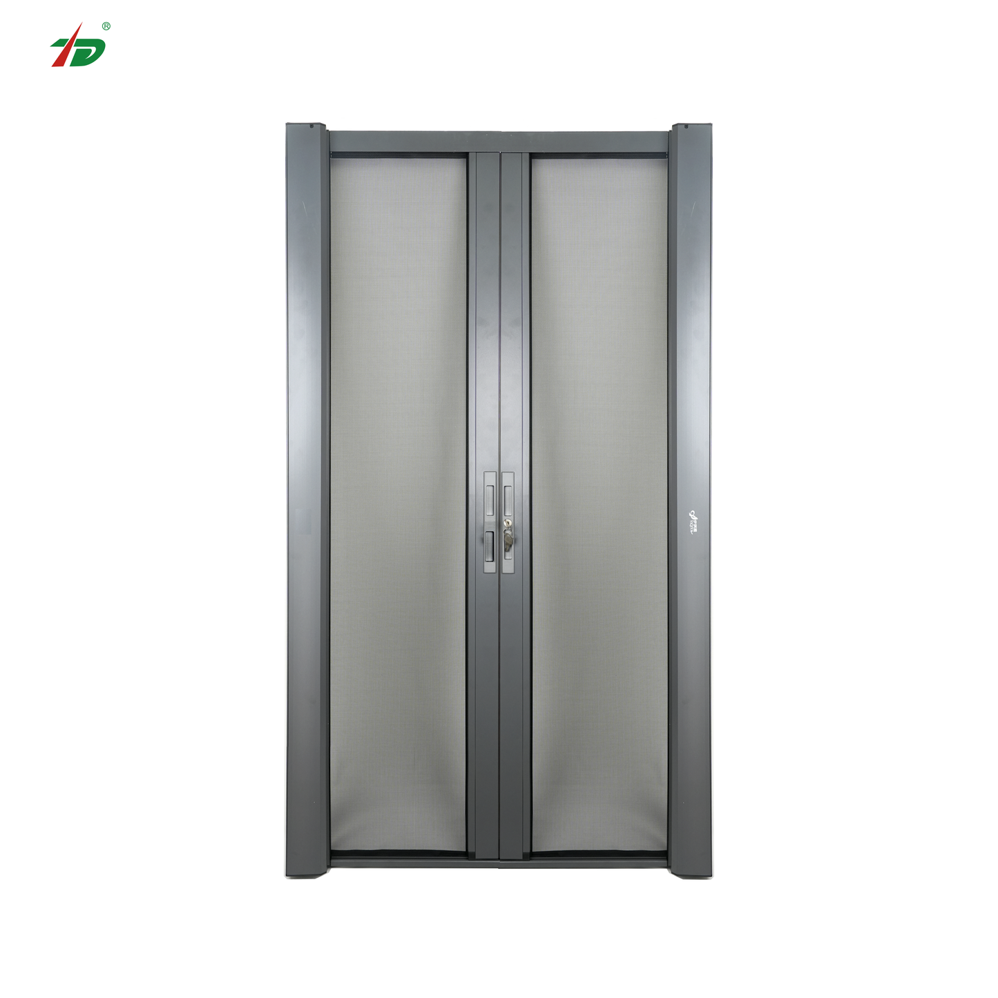 TH-73 invisible rewind screen door