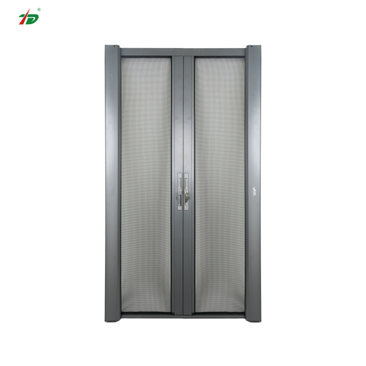 TH-73 invisible rewind screen door