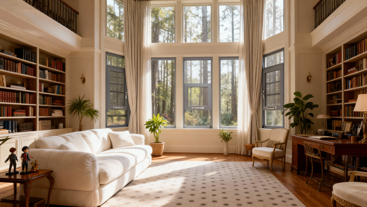 JH-three-push screen window