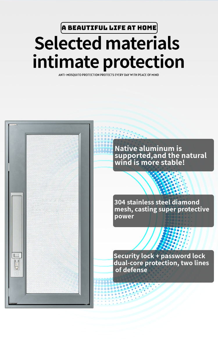 RH-63 pocket screen window