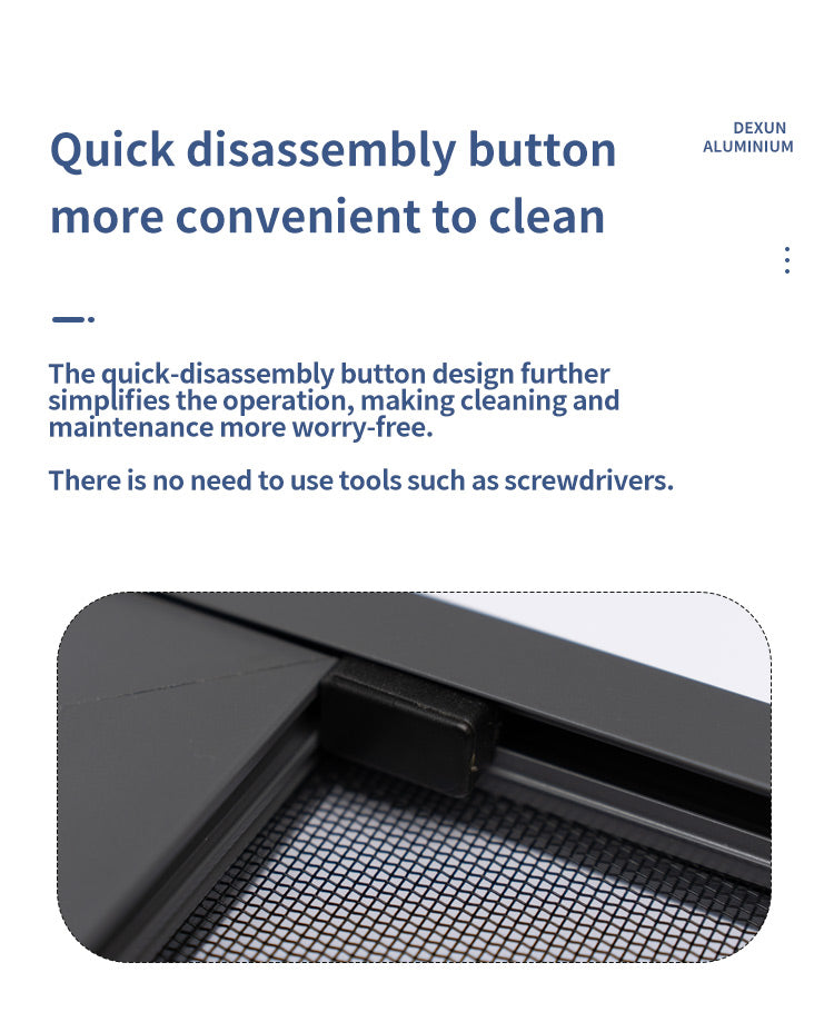 JS Extremely narrow three-push screen window