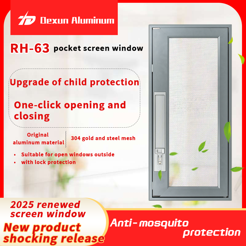 RH-63 pocket screen window